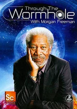 Through the Wormhole with Morgan Freeman (DVD) VG Disc + Cover Art Only-NO CASE