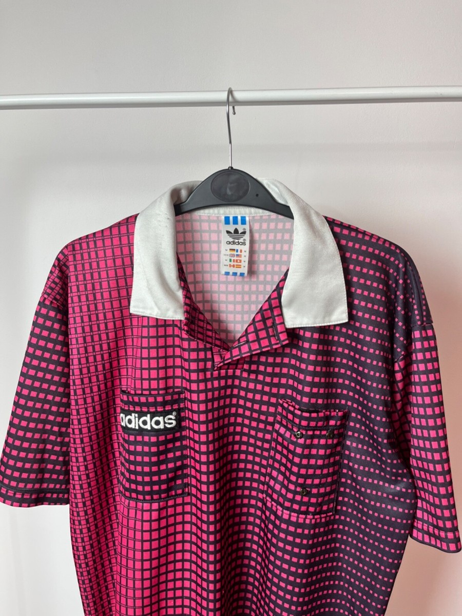 REFEREE JERSEY VINTAGE SOCCER ADIDAS 1994 RETRO FOOTBALL | eBay