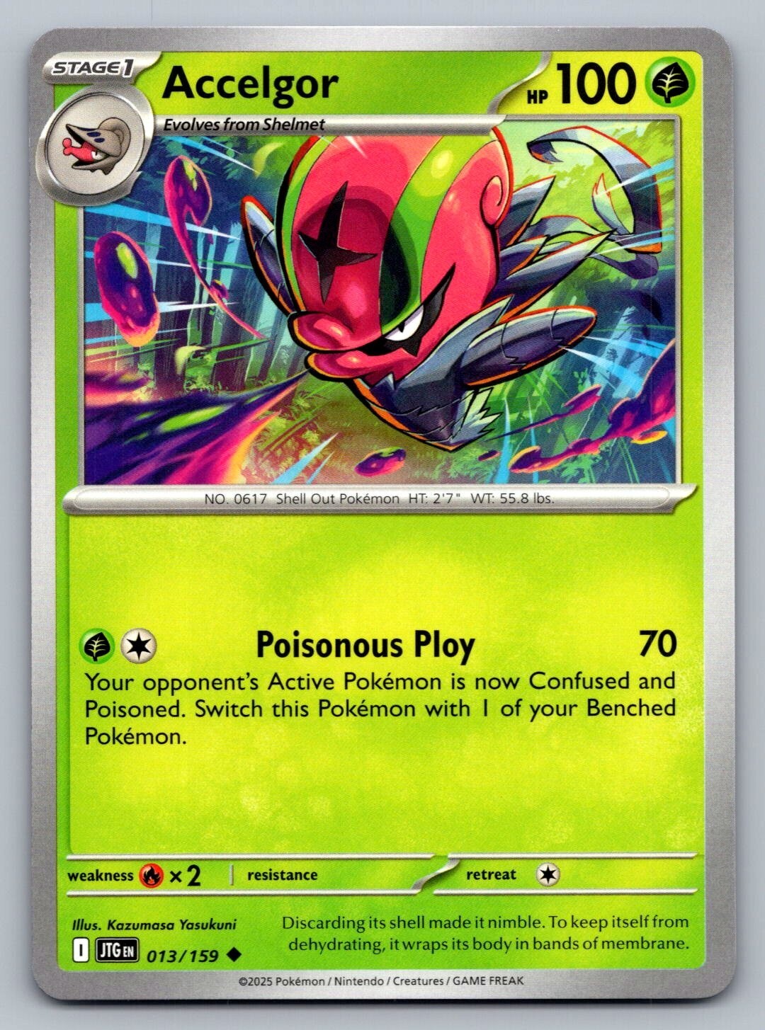 Pokemon TCG Journey Together Accelgor #13