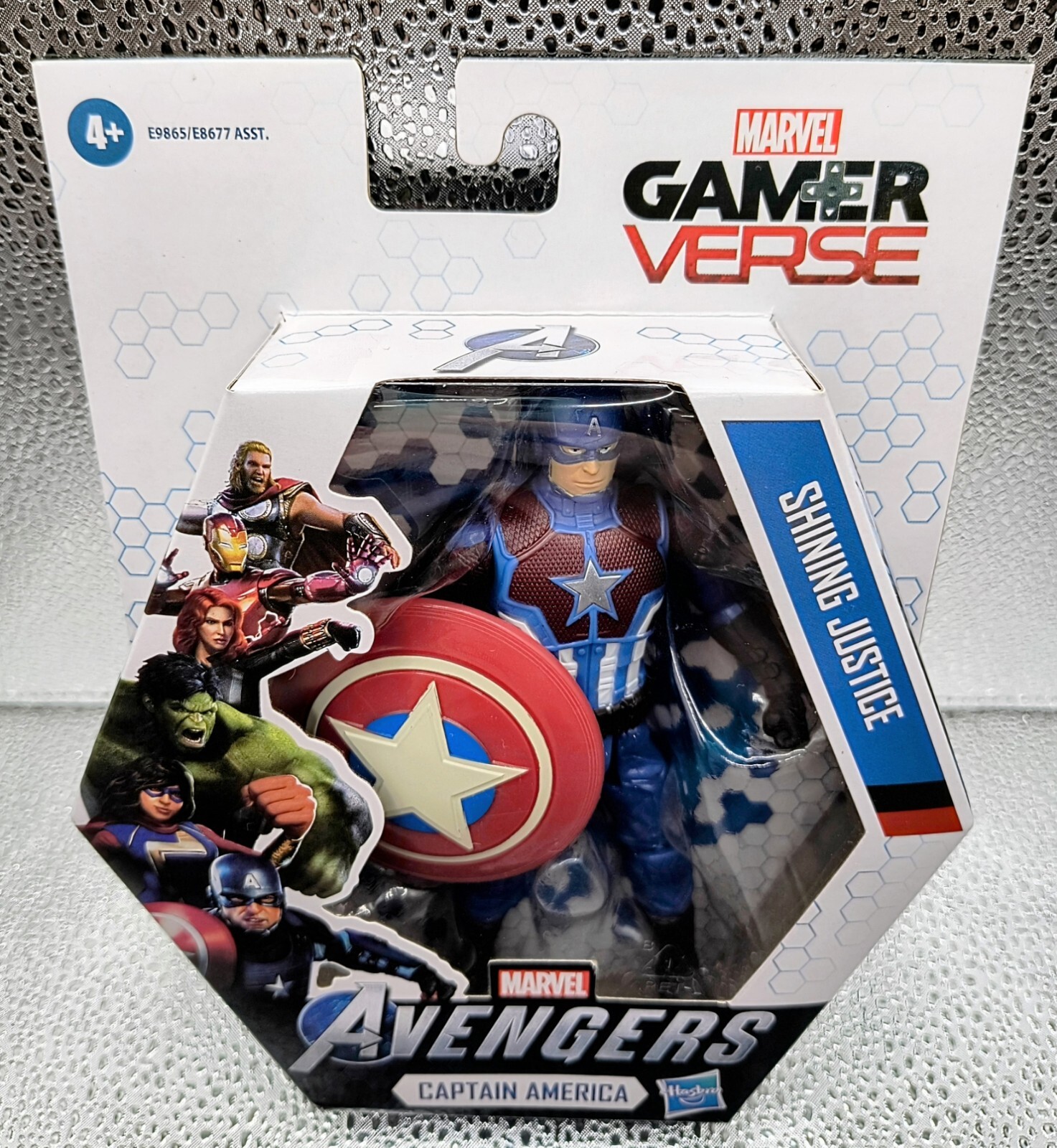 Marvel Avengers  Gamer Verse Captain America Action Figure BNIB RRP £19.99
