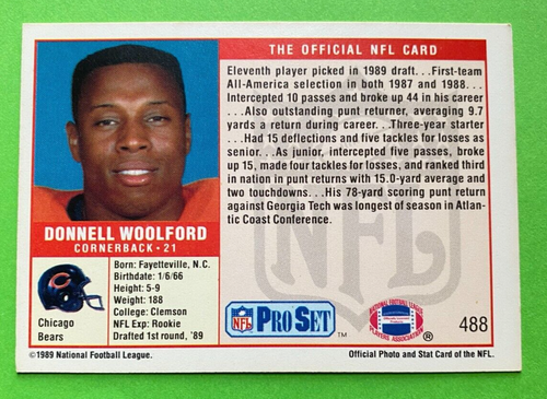 1989 NFL Pro Set. Pick what you need to complete your set. - Picture 387 of 401