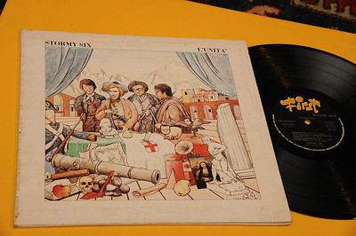STORMY SIX LP L'UNITA' 1°ST ORIG ITALY PROG 1971 EX GATEFOLD COVER !!!!!!!