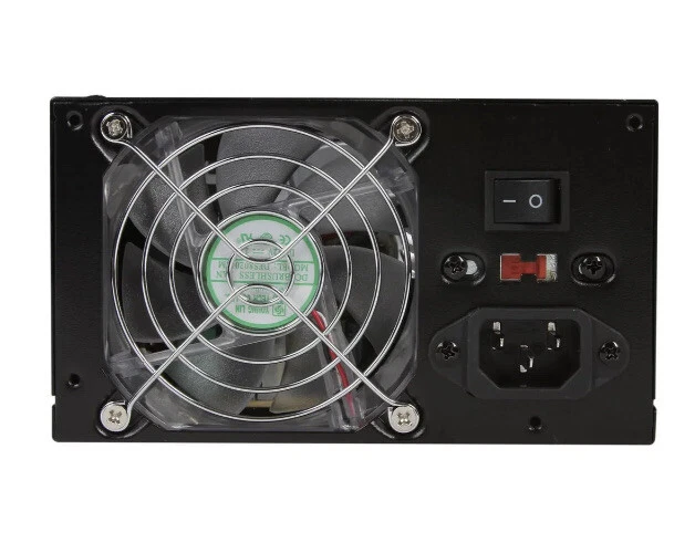 HEC X-POWER Pro 650W Blue LED Power Supply Unit PSU Continuous @ 40°C ATX TESTED - Image 3 of 4