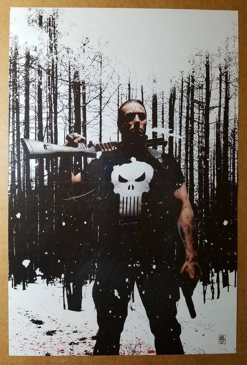 Punisher MAX 4 Marvel Comic Poster by Tim Bradstreet | eBay