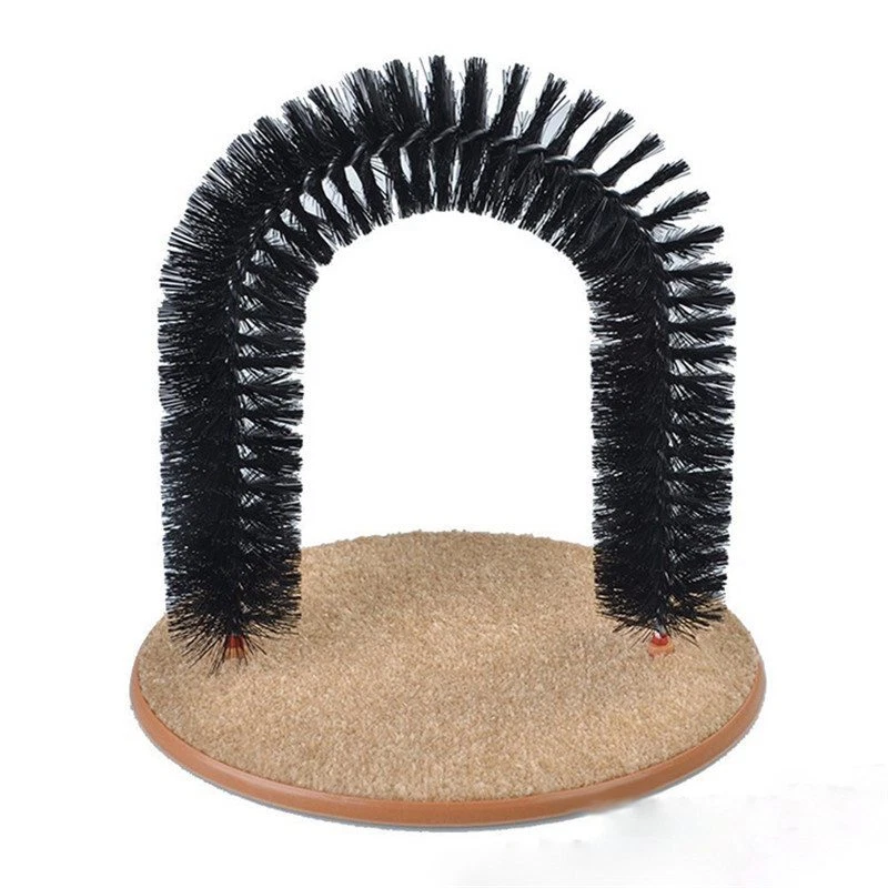 Free Catnip Cat Cats Arch Bristles Kitten Massager Bristles Grooming Scratching - Image 4 of 4