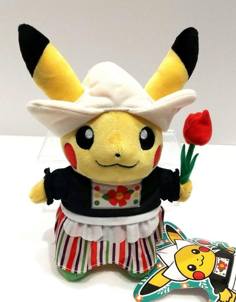 Pokemon Center Original Pikachu Plush Netherlands Pikachu Japan