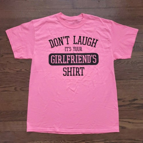 Pink Graphic Crewneck T Shirt Tee Mens 
