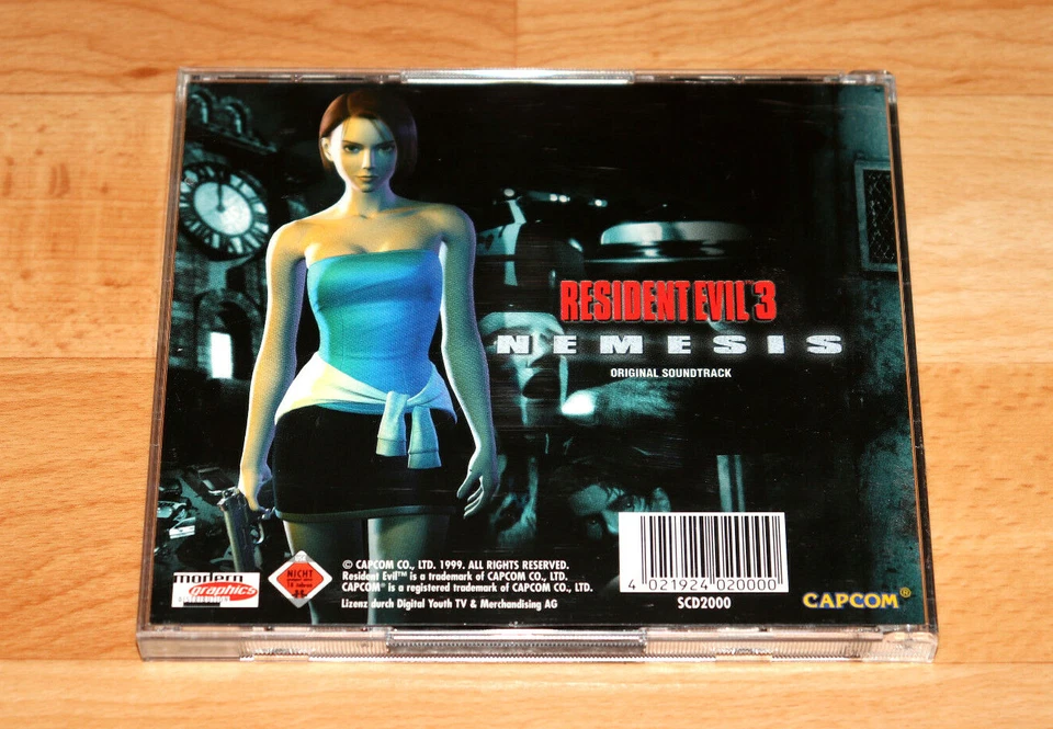 Resident Evil 3 Nemesis Original Soundtrack OST CD Very Rare Capcom Dreamcast - Image 2 of 4