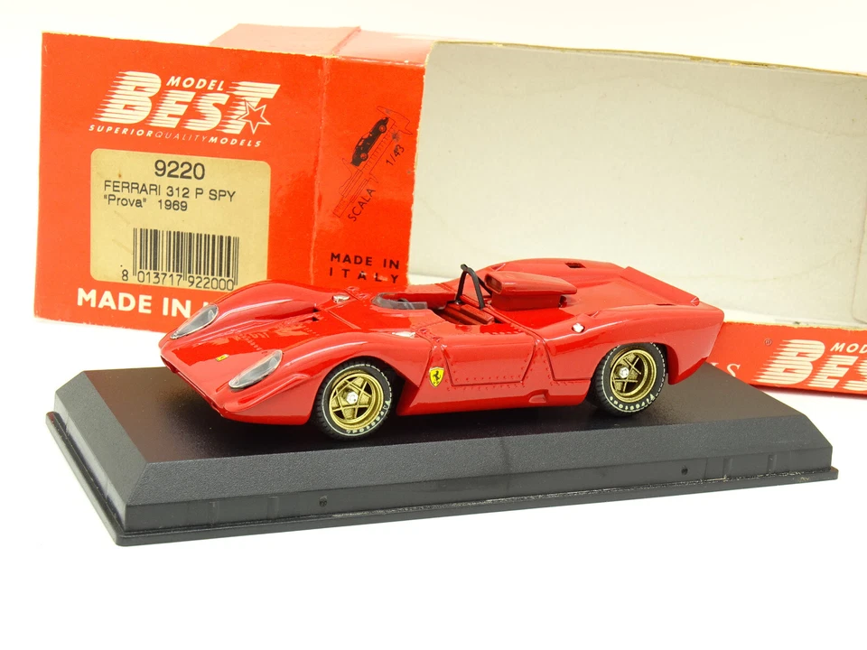 Best Model 1/43 - Ferrari 312 P Spy Prova 1969 - Photo 1/1