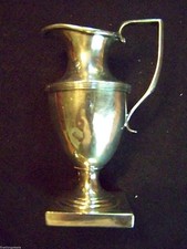 ANTIQUE ENGLISH VICTORIAN CLASSICAL STYLE "REVERE" LIKE FOOTED Sm FLORAL VASE