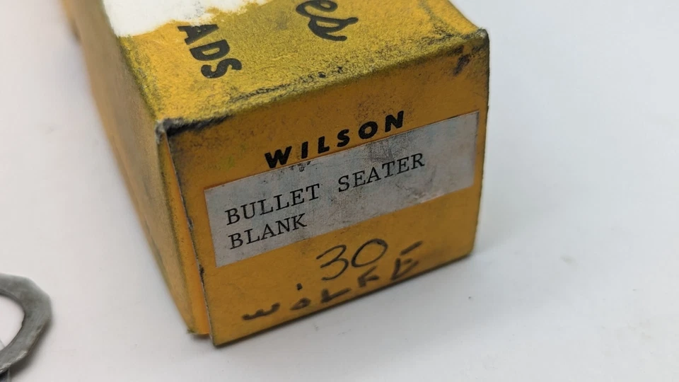 L.E. Asiento tipo bala Wilson .30 Wolf E DE COLECCIÓN Foto 4 de 4
