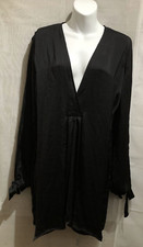 PRETTYLITTLETHING WOMENS BLACK  LONG SLEEVE FORMAL DRESS SIZE: 12/40 (WD210)