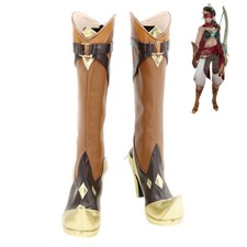 Eremite Galehunter Shoes Genshin Impact Cosplay Boots