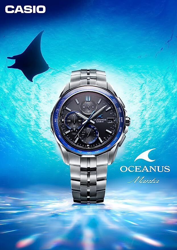Casio Oceanus OCW-S7000-1AJF Chrono Manta Slim Case Bluetooth