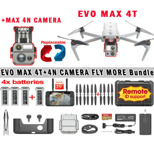 ✅Autel Robotics Evo Max 4t /4n 8k Drohne Laser Entfernungsmesser Fly More