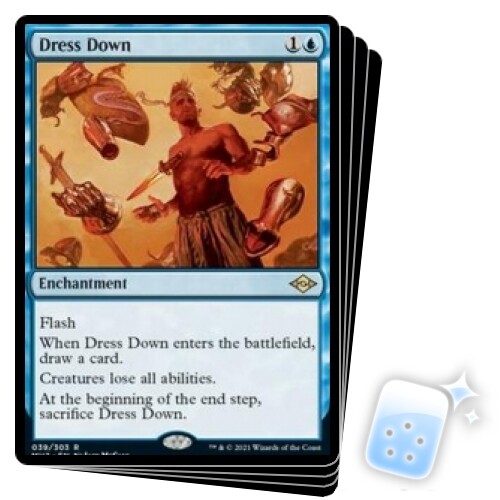 Modern Horizons 2 MTG DRESS DOWN X4 Mint Condition Fast Shipping  -image