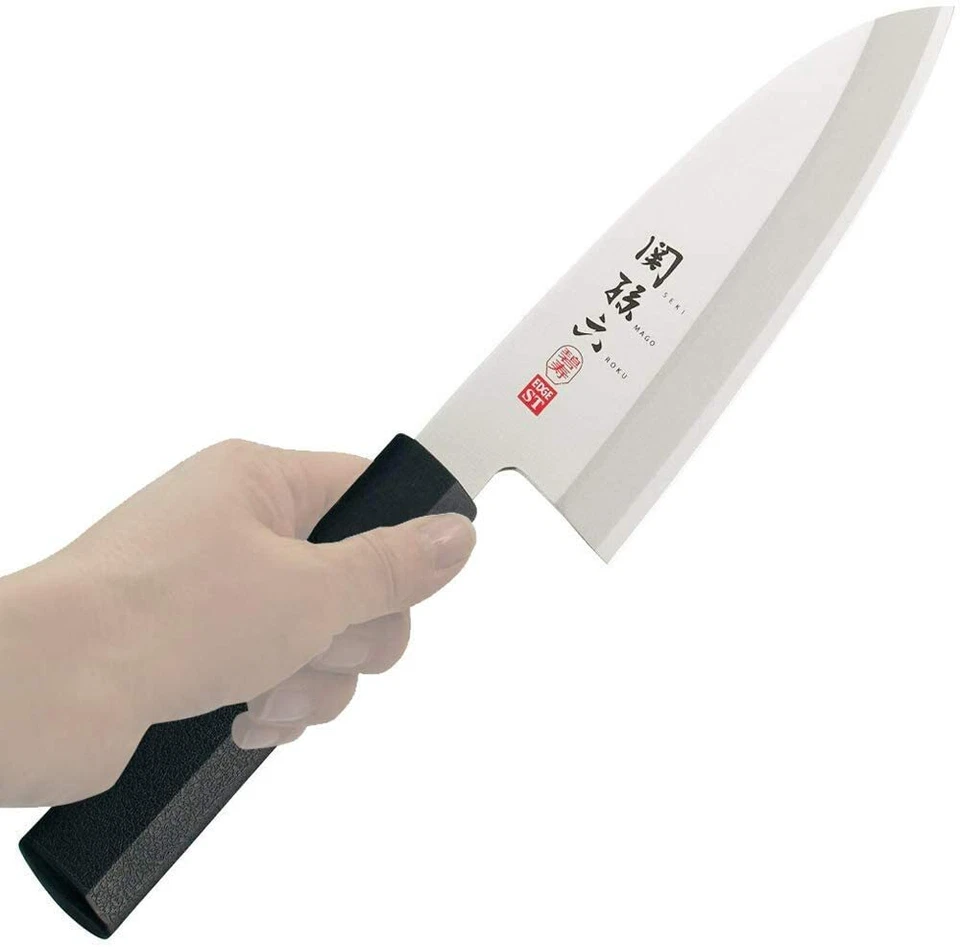 Japanese KAI Seki Magoroku Deba Fish Kitchen Knife 150mm AK5072 Made in JAPAN - Image 4 of 4