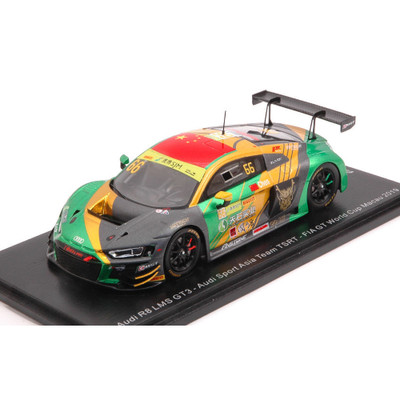 AUDI R8 LMS N.66 FIA GT WORLD CUP MACAU 2019 W.CHEN 1:43 Spark Model Die Cast