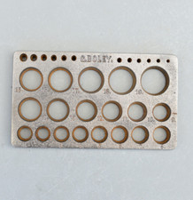 Vintage G.BOLEY Barrel Contractor Watchmakers Barrel Tighening Plate Steel Die