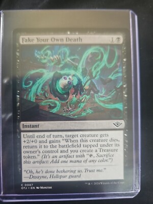 Fake Your Own Death 87 PACK FRESH Magic Outlaws of Thunder Junction MTG OJT  | eBay