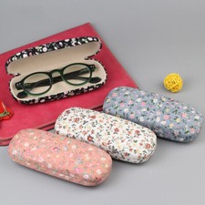 Floral Eye Glasses Case Hard Box Container Student Protector Sunglasses Holder