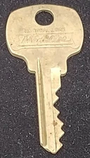 Vintage Key Medalist National Lock 66696 Appx 2-1/16” Steampunk Lock  Trunk Desk