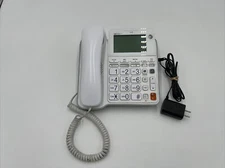 AT&T CL4940 Single Line Corded Phone - White TS