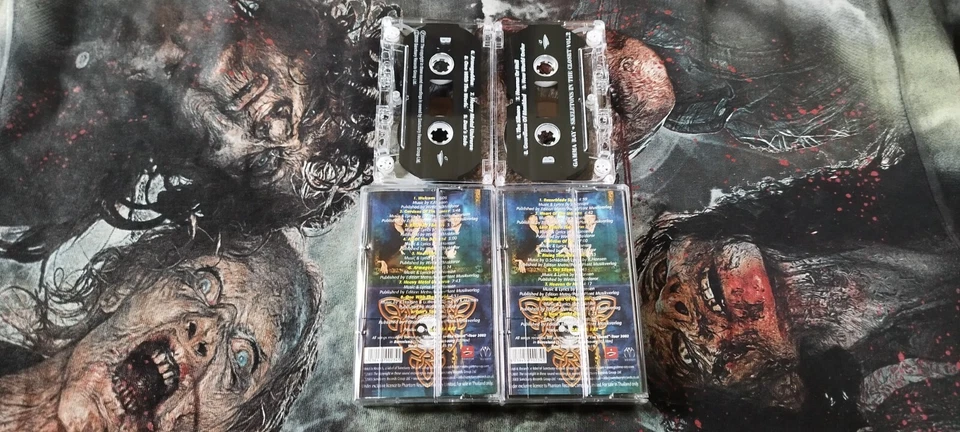 GAMMA RAY :SKELETONS IN THE CLOSET Vol. 1,2 Duble tape Rare item Foto 2 de 3