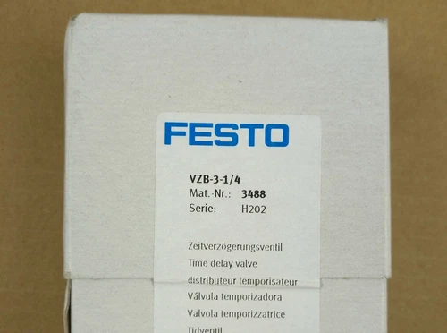 FESTO VZB-3-1/4 3488 1PC Solenoid Valve VZB-3-1/4 New - Picture 1 of 1
