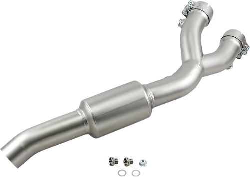 LEO VINCE S/S Link Pipe Kit w/ Resonator Exhaust 2017-2026 FZ-10 & MT-10 8082