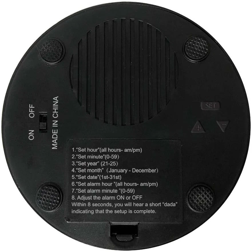 Large Talking Clock for Visually Impaired- Telling Time, Date and Week of Day, P - Image 3 of 4
