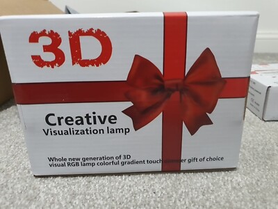 Neu 3D kreative Visualisierungslampe Farbwechsel Touch-Funktion Geschenk für Mama