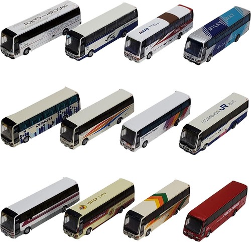The Bus Collection Vol.30 Juego de 12 Piezas CAJA Plástico Diorama Suministros 321514 | Zustand: New