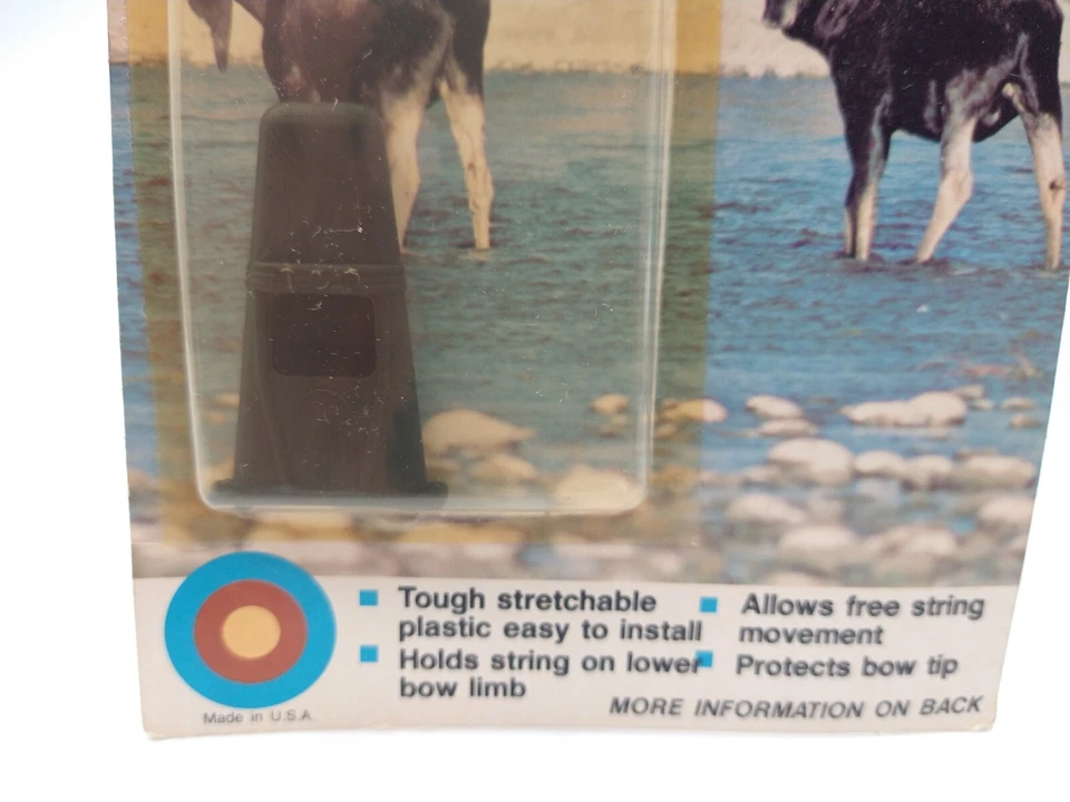 Vintage Saunders RECURVE BOW TIP PROTECTOR 0408 New Old Stock - Image 3 of 4