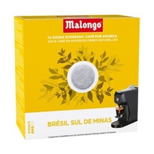 Espresso Malongo Brasile - 100% Arabica - 5 x 16 = 80 cialde