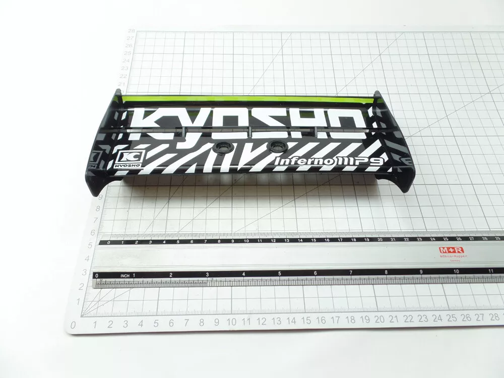 Kyosho 1 8 4WD Inferno MP9 TKI4 Rtr IF401BK Rear Spoiler Glued K9R