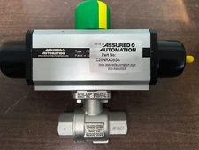 NEW ASSURED AUTOMATION C26NRX08SC STAINLESS STEEL ACTUATOR VALVE   . B324