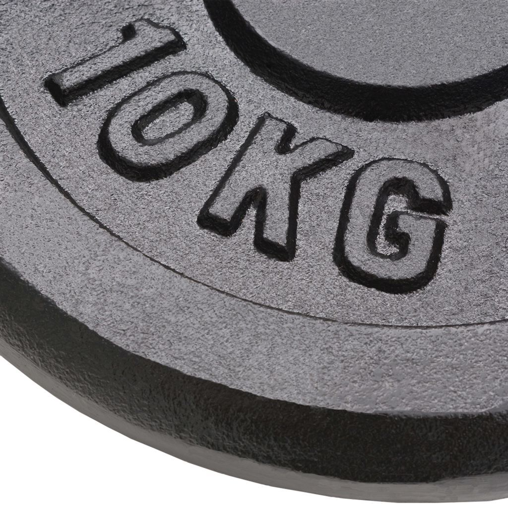ScSPORTS® Hantelscheben Set 30 Kg 30mm Gussesen Ge Produktbild-Vorschau 9