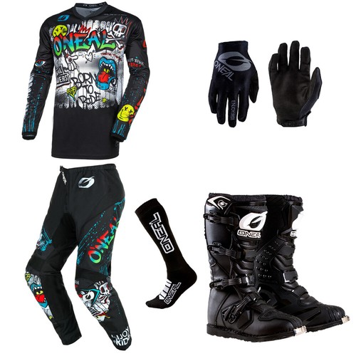 Chaussettes Motocross O'Neal Pro MX - Haute Jusqu'au Genou, évacuation De L'humidité