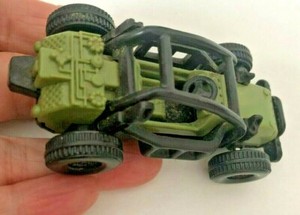 Vtg 1996 Military DUNE BUGGY Army WWII Plastic 1:64 Toy Action Figures