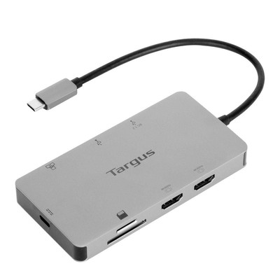 Targus W125999940 DOCK423EU USB-CT Universal Dual HDMI 4K  Docking Station w ~E~