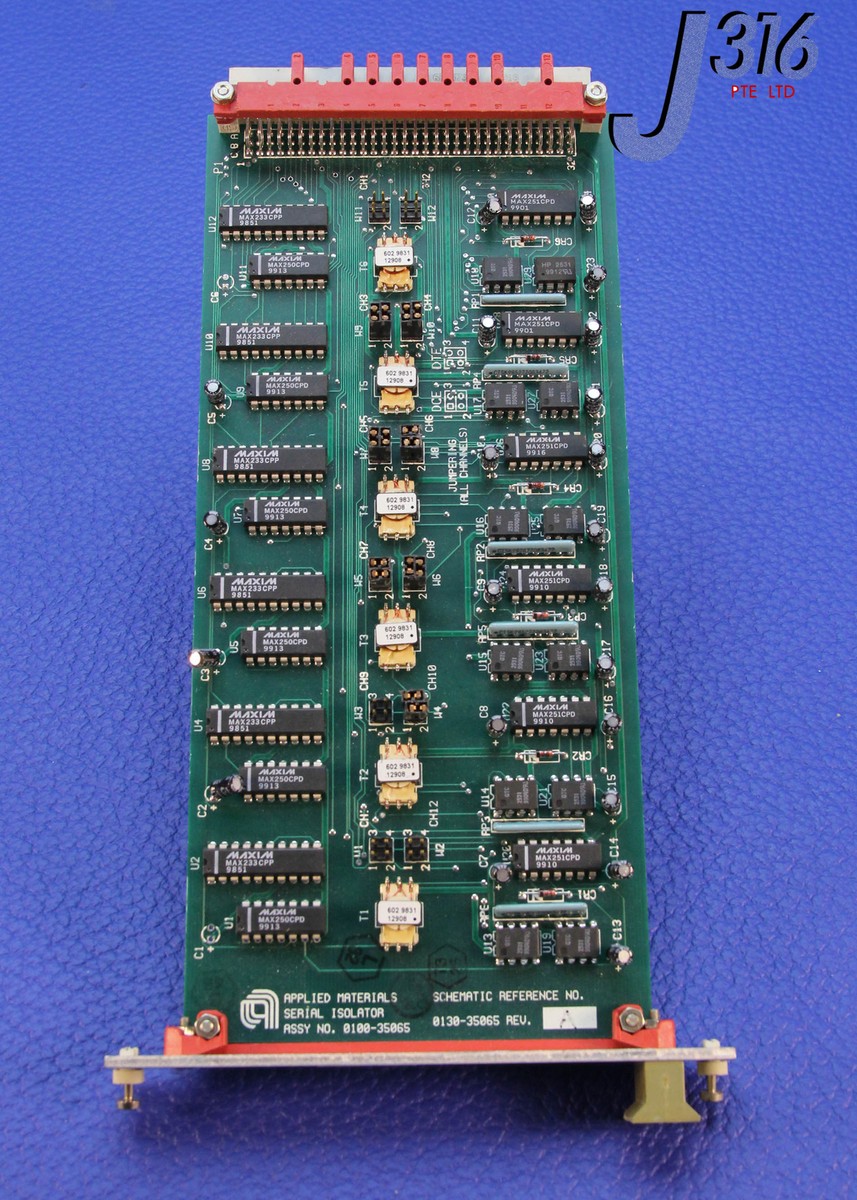 リクエスト 7362 APPLIED MATERIALS PCB SERIAL ISOLATOR 0100-35065 | eBay