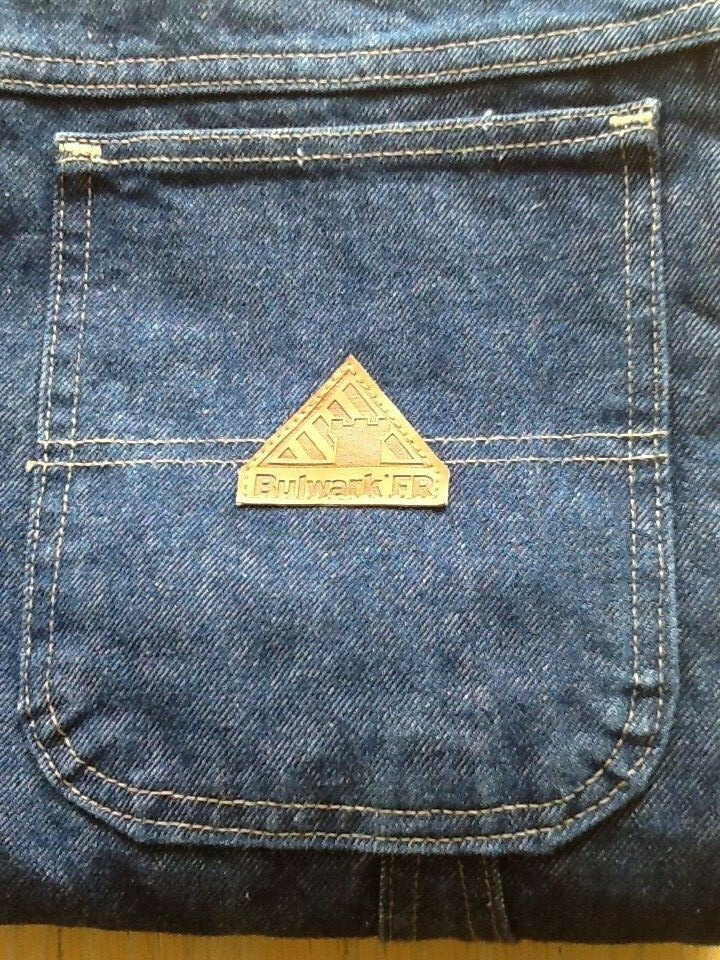 Pantalon De Travail Bulwark FR Denim - Taille 46X28 - EXCEL-FR™ Prewash - Neuf Sans étiquettes