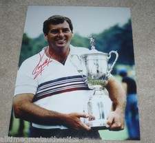 MASTERS CHAMPION FUZZY ZOELLER HAND SIGNED AUTHENTIC 11X14 PHOTO w/COA PGA 