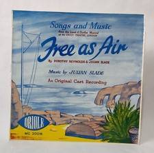 Free As Air - Original Cast Recording (Savoy Theatre) - Music Vinyl Record
