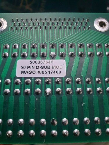 WAGO 500367646 50 PIN D-SUB MOD (r5trolley.4b1) - Picture 2 of 2