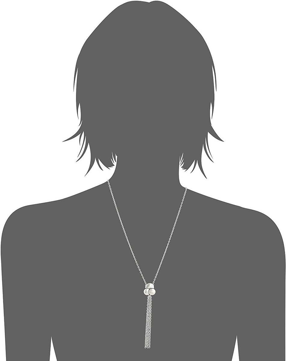 The Sak Silver Chain Tassel Pendant Necklace #SAK116 | eBay