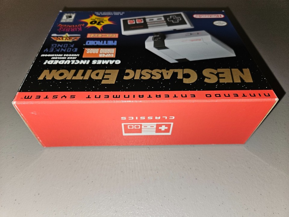 Nes Nintendo Entertainment System Mini Classic Console With 30 Games ...