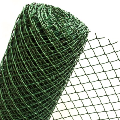 Zaun Kunststoffzaun Gartenzaun Gitterzaun Bauzaun HaGa  1m Höhe (Meterware)