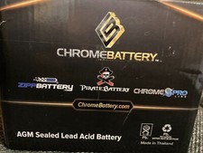 Chrome Battery 12V-12.5AH AGM Sealed Lead Acid Battery